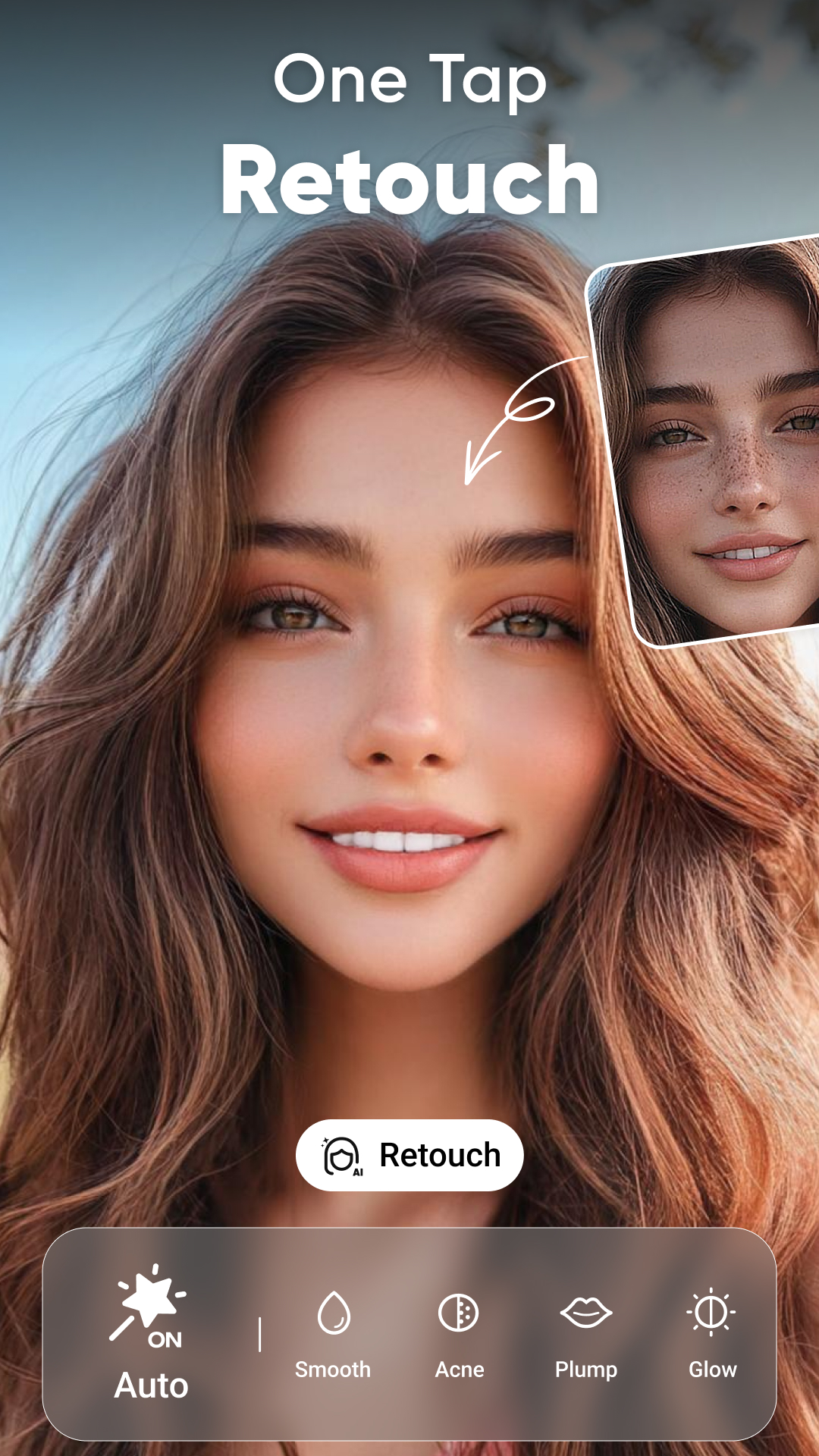 اسکرین شات 1 برنامه Beauty Editor : Face Retouch