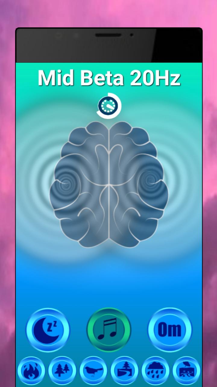 اسکرین شات 4 برنامه Binaural Beats Meditation