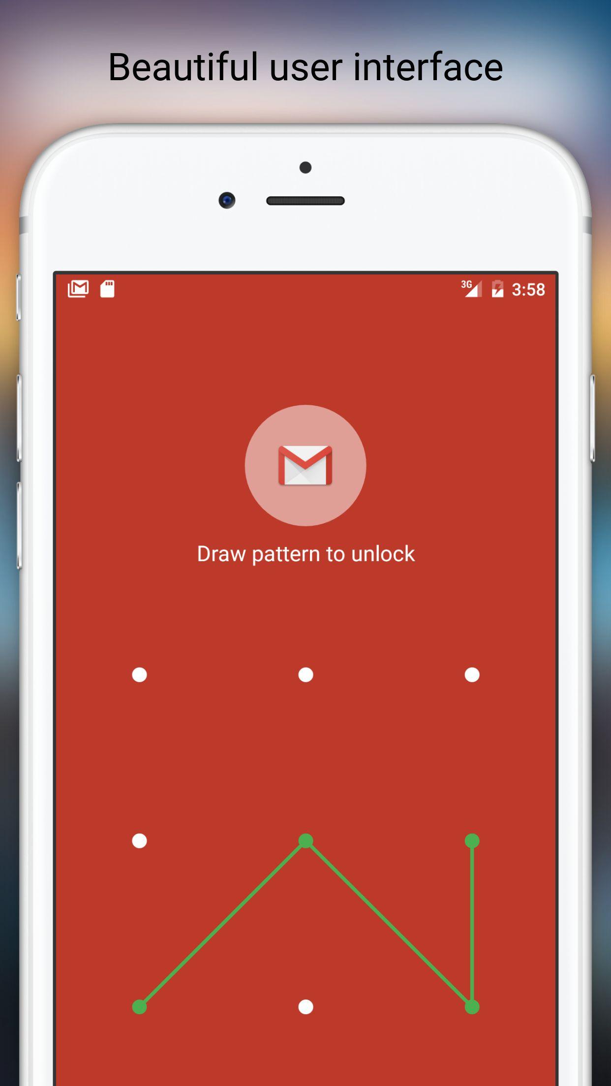 اسکرین شات 1 برنامه Fingerprint PassCode App Lock
