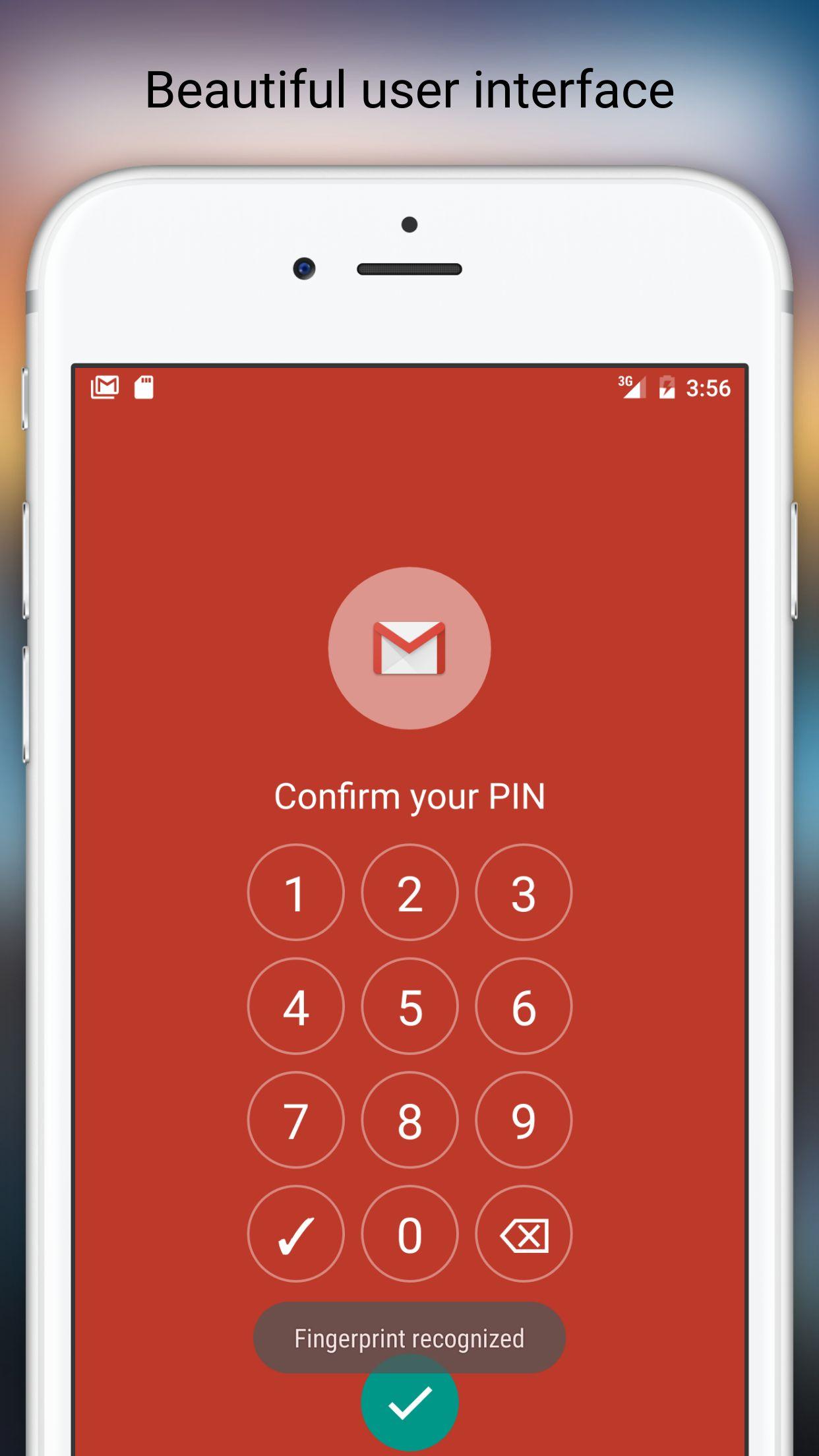 اسکرین شات 8 برنامه Fingerprint PassCode App Lock