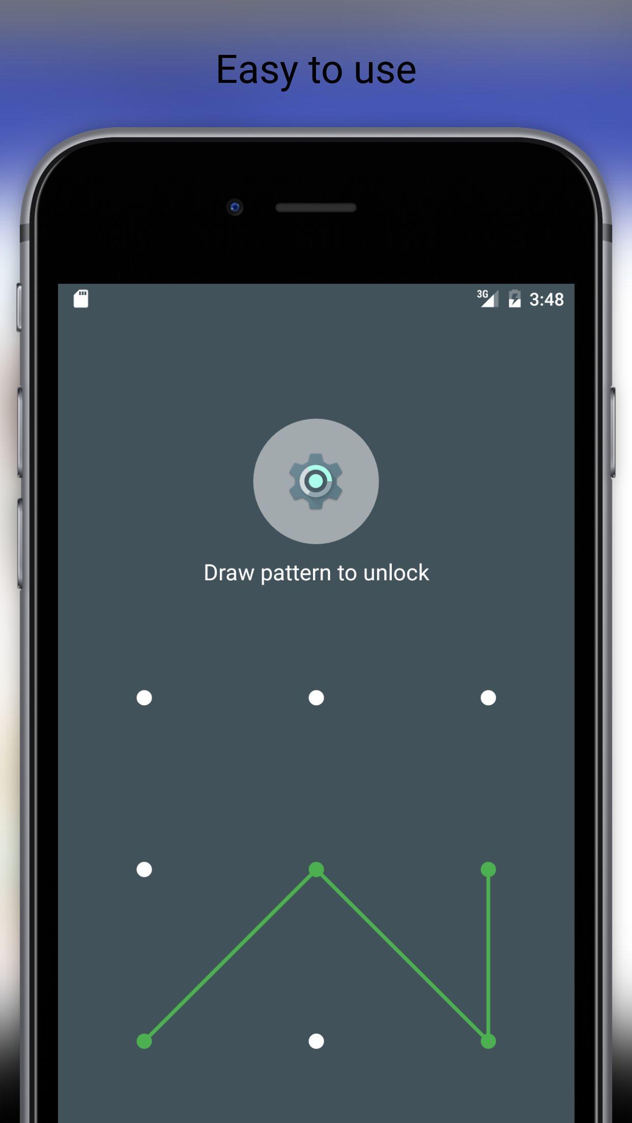اسکرین شات 3 برنامه Fingerprint PassCode App Lock