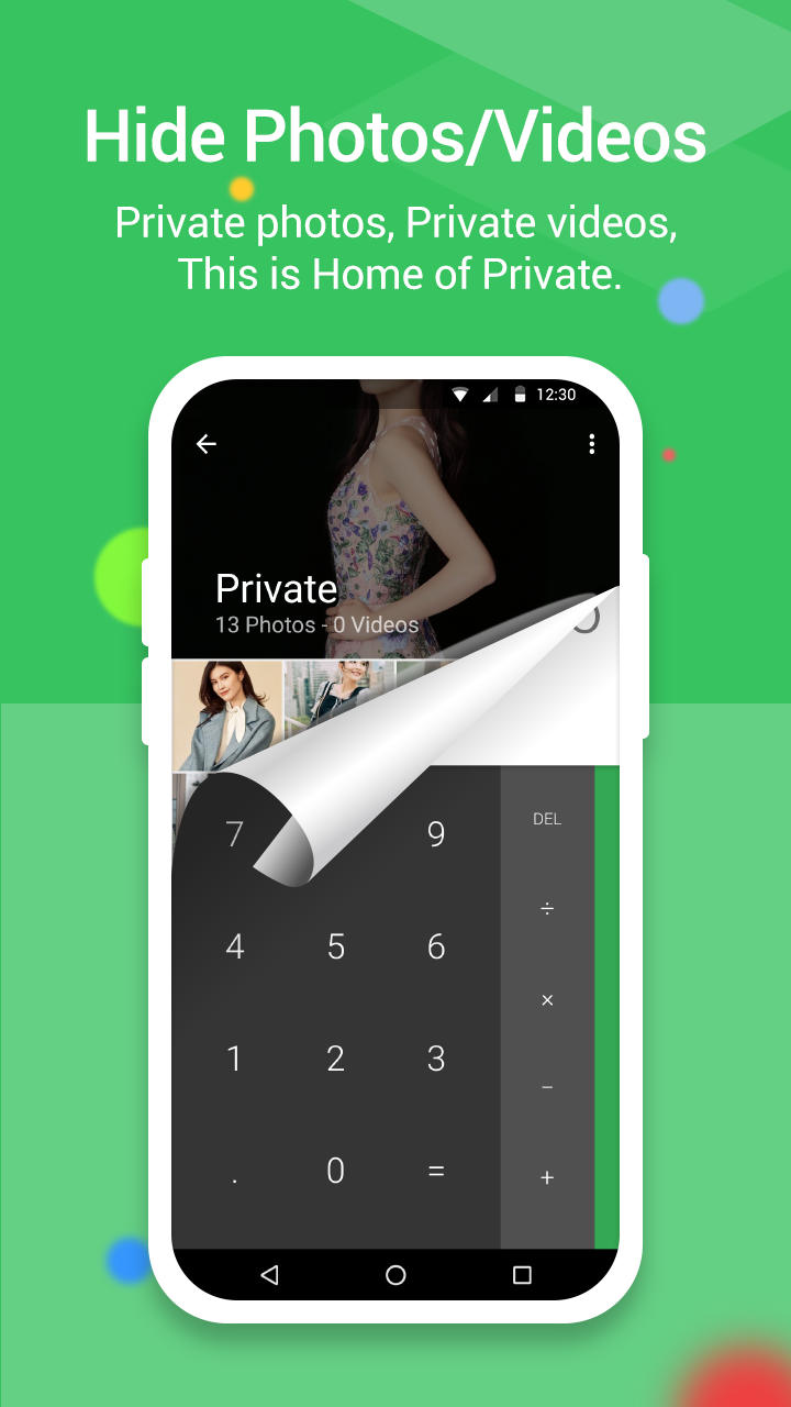 اسکرین شات 4 برنامه Calculator Vault - App Hider
