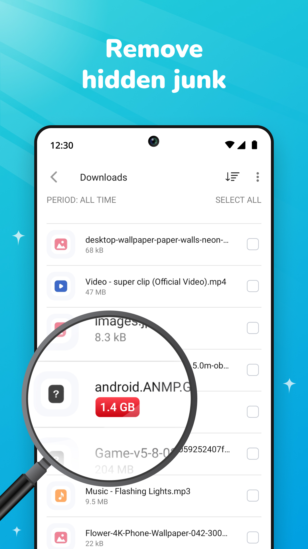 اسکرین شات 1 برنامه App Cleaner Pro
