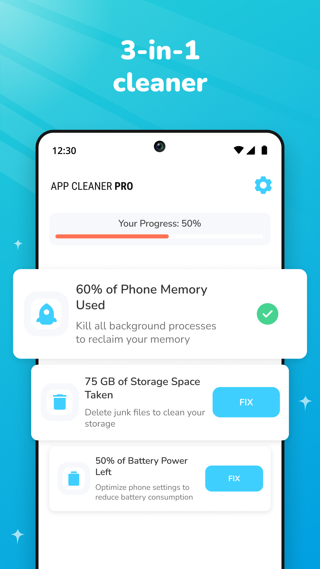 اسکرین شات 3 برنامه App Cleaner Pro