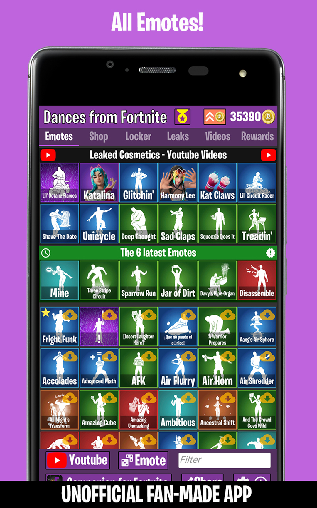 اسکرین شات 1 برنامه Dances from Fortnite
