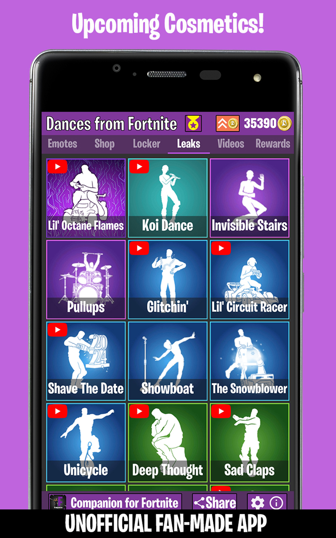 اسکرین شات 4 برنامه Dances from Fortnite