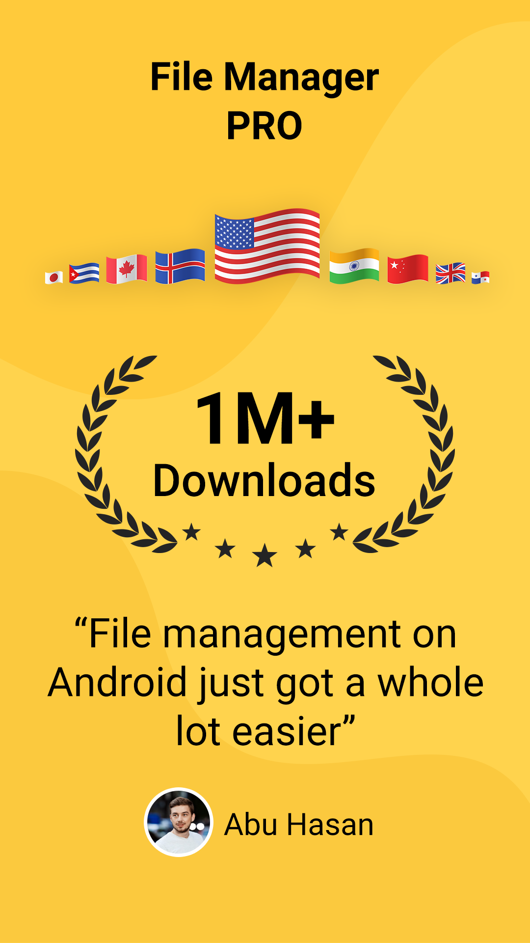 اسکرین شات 1 برنامه File Manager PRO: Manage Files