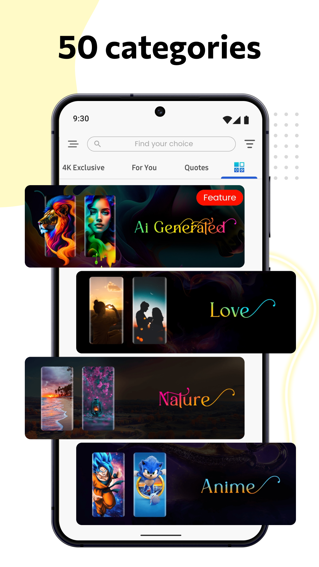 اسکرین شات 3 برنامه 4K Wallpaper & HD Backgrounds