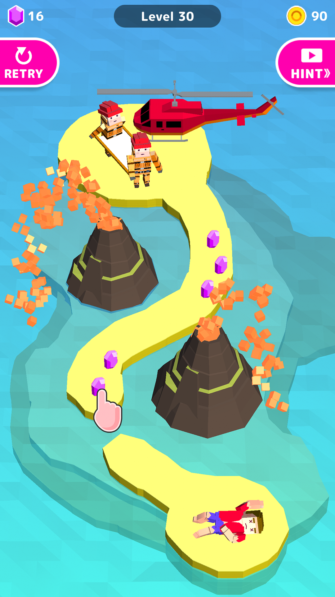 اسکرین شات 3 بازی Rescue Road - Crazy Rescue Play