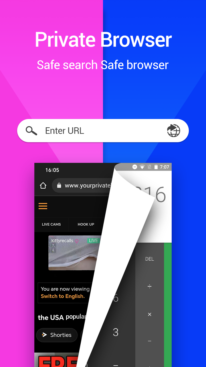 اسکرین شات 5 برنامه App Hider-Hide Apps and Photos