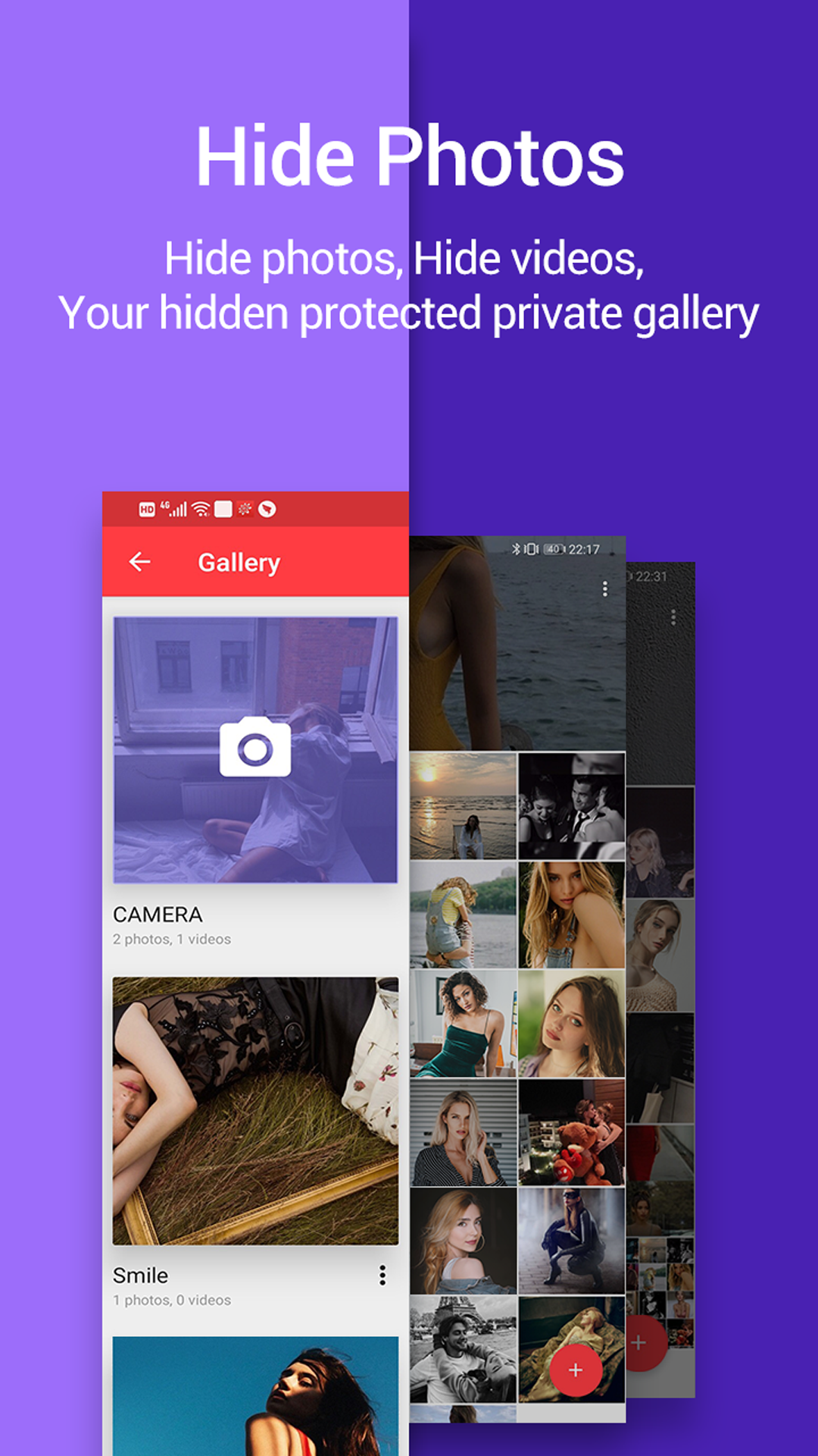 اسکرین شات 3 برنامه App Hider-Hide Apps and Photos