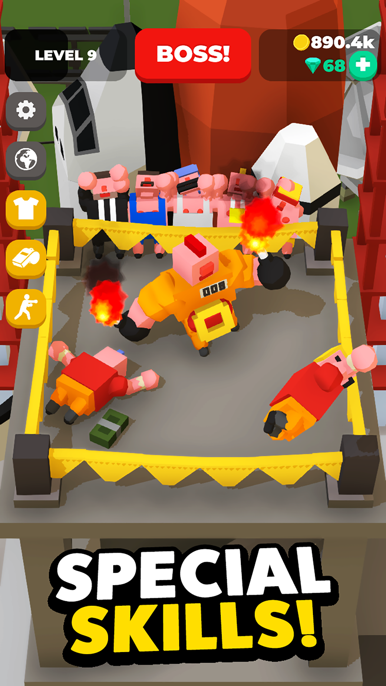اسکرین شات 2 بازی Idle Boxing - Fighting Ragdoll