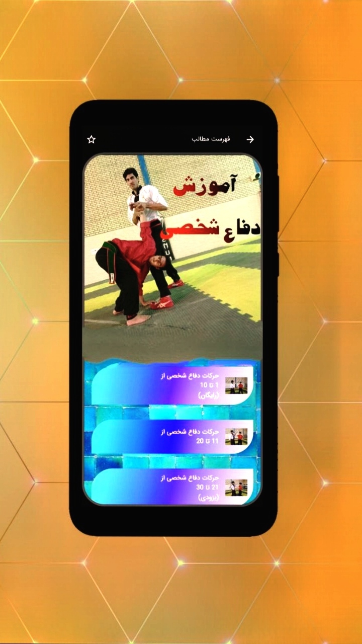 اسکرین شات 9 برنامه آموزش جامع کونگ فو