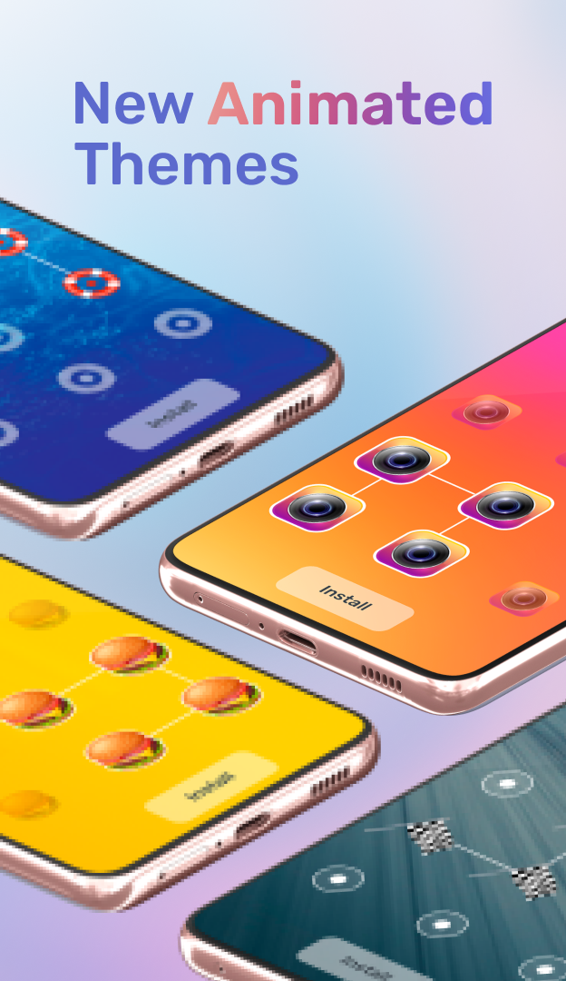 اسکرین شات 5 برنامه AppLock - Password Lock Apps