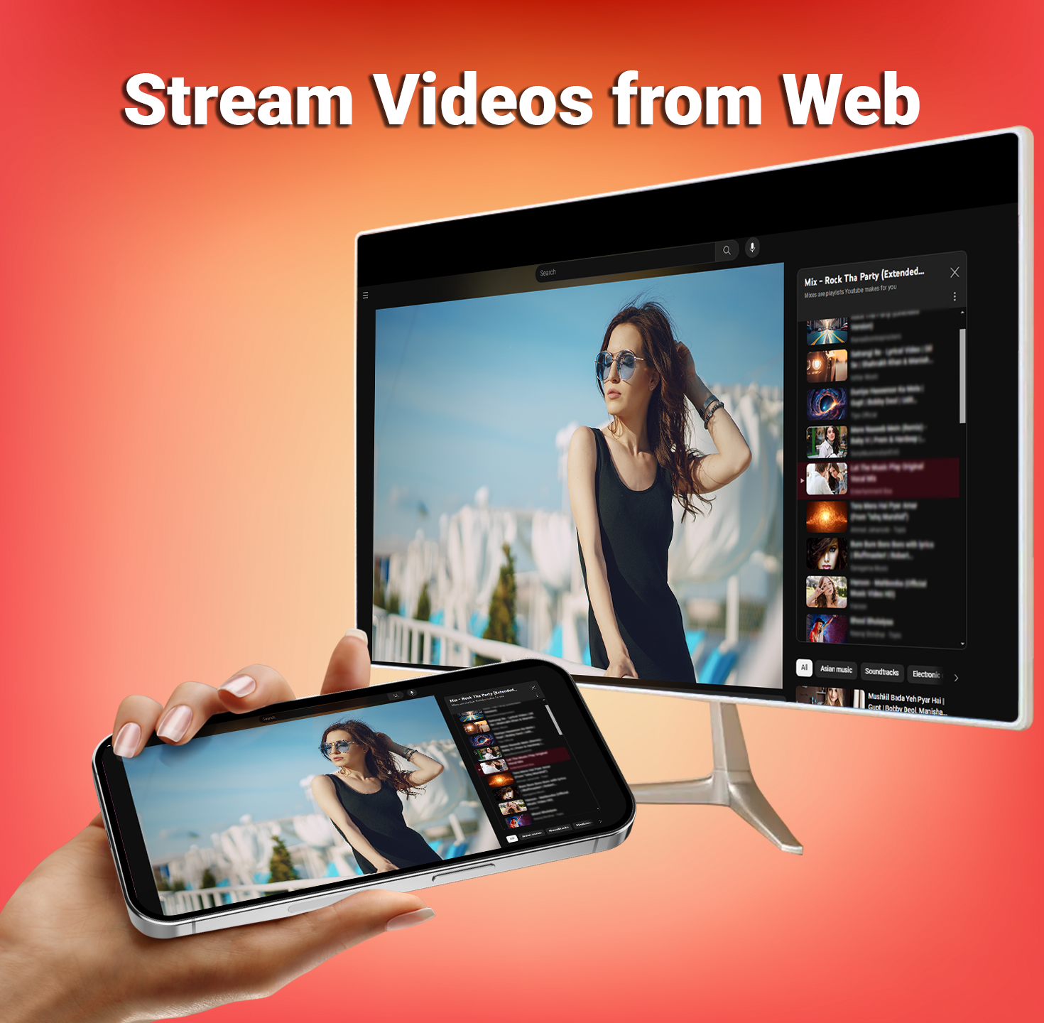 اسکرین شات 3 برنامه Smart TV Cast: Screen Share