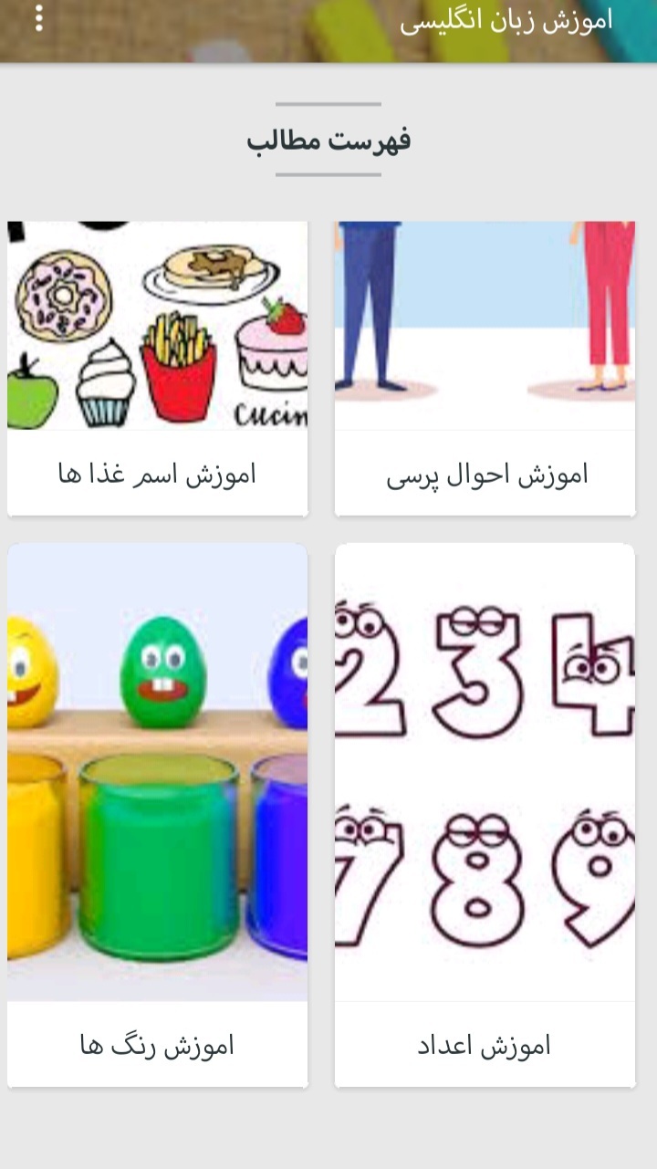 اسکرین شات 4 برنامه اموزش زبان انگلیسی