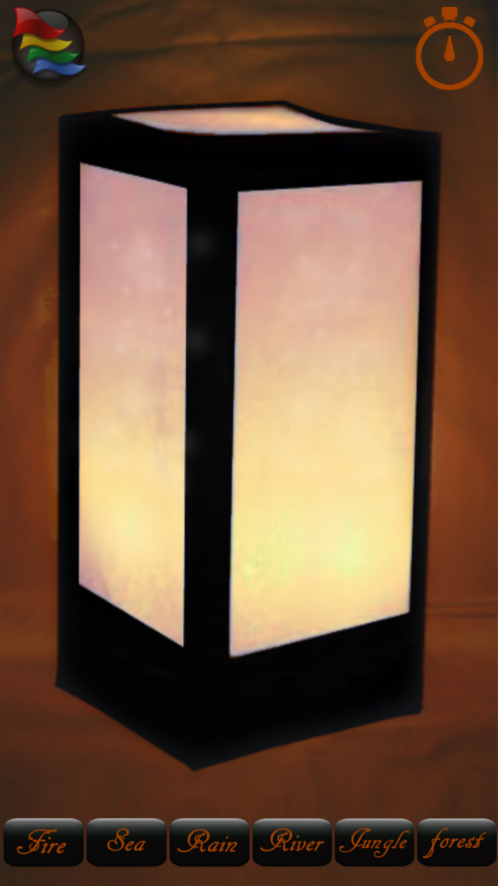 اسکرین شات 7 برنامه Relaxation Audio Lamp