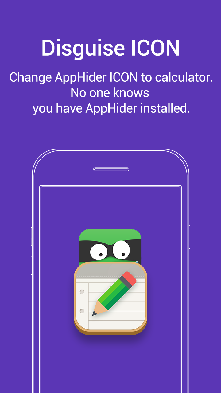 اسکرین شات 1 برنامه Notepad Vault-AppHider