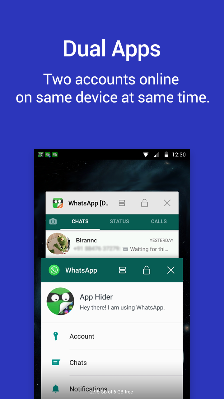 اسکرین شات 5 برنامه Notepad Vault-AppHider