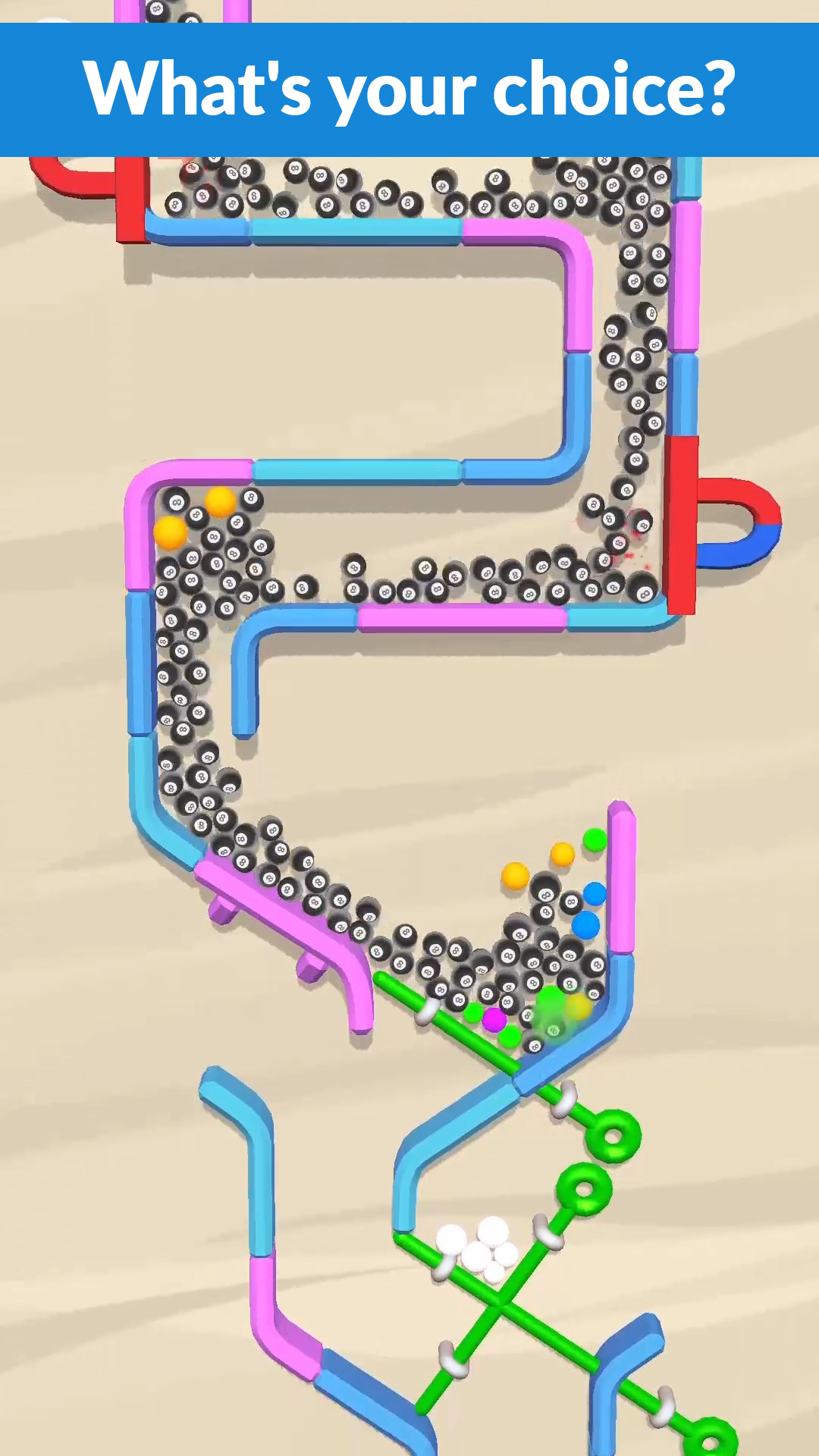 اسکرین شات 7 بازی Garden Balls - Pin Pull Games