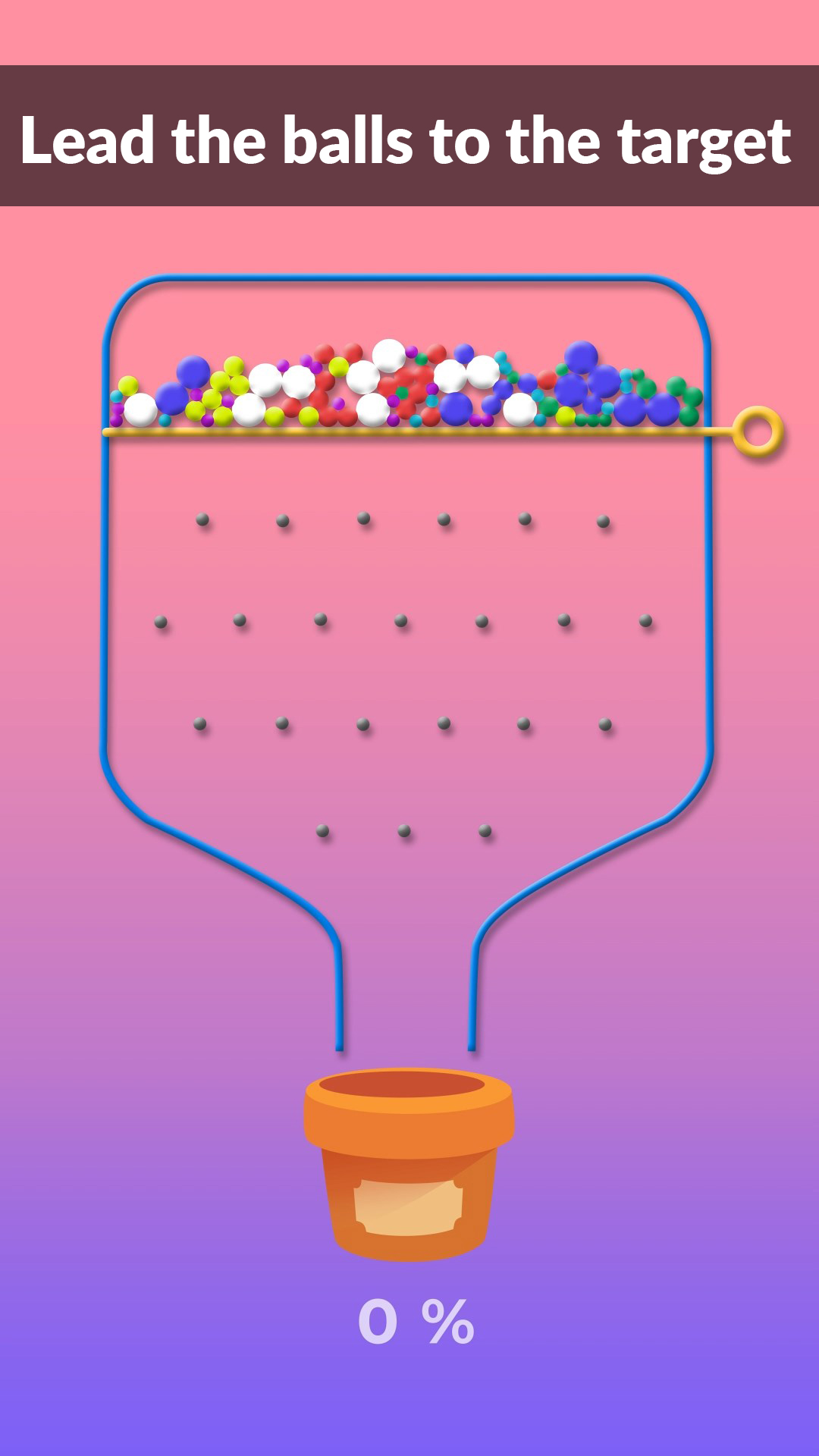 اسکرین شات 5 بازی Garden Balls - Pin Pull Games