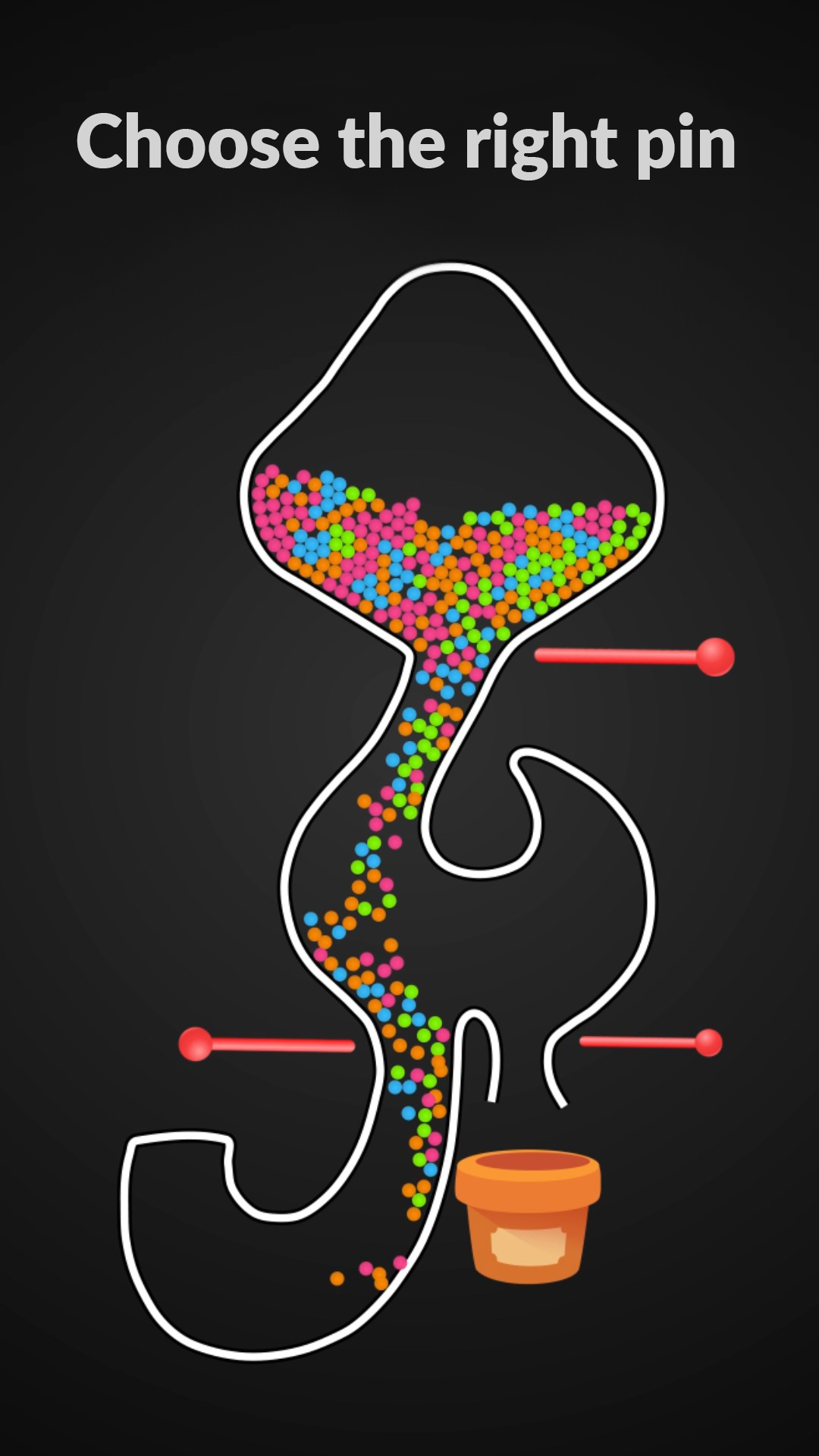 اسکرین شات 2 بازی Garden Balls - Pin Pull Games