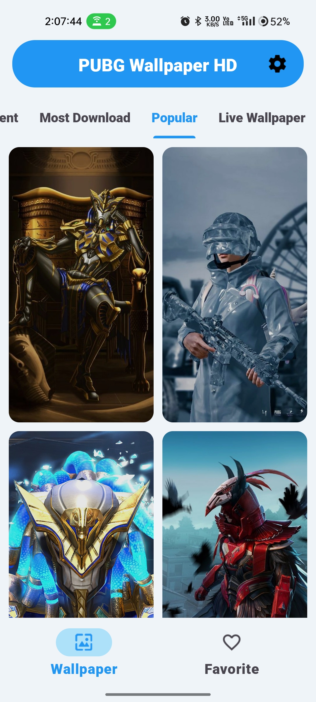 اسکرین شات 4 برنامه PUBG's Wallpapers For 4K