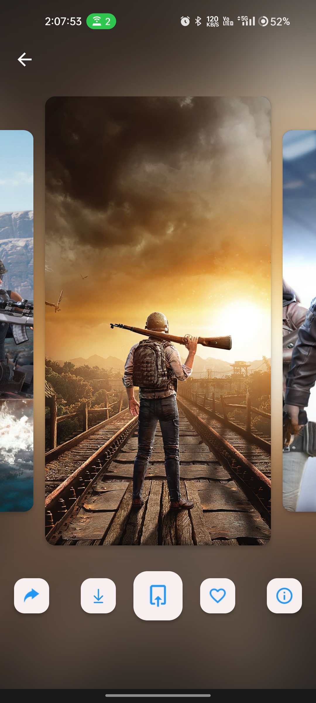 اسکرین شات 6 برنامه PUBG's Wallpapers For 4K
