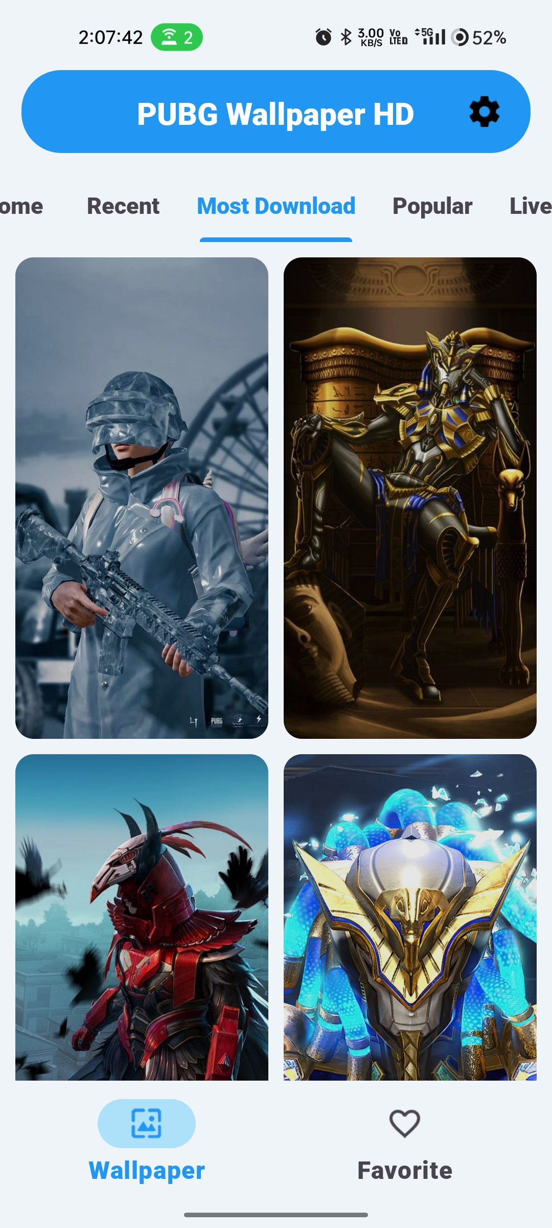 اسکرین شات 3 برنامه PUBG's Wallpapers For 4K