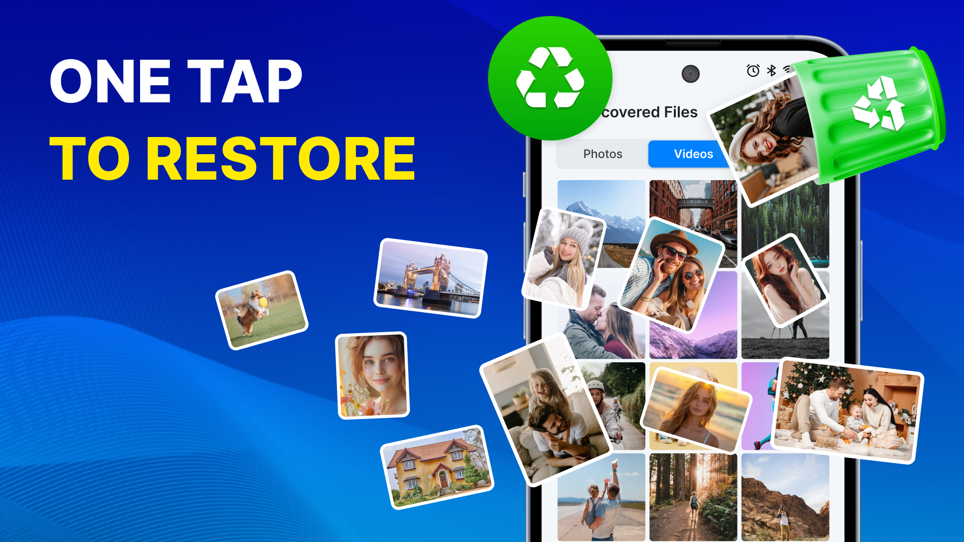اسکرین شات 4 برنامه Photo Recovery - File Recovery