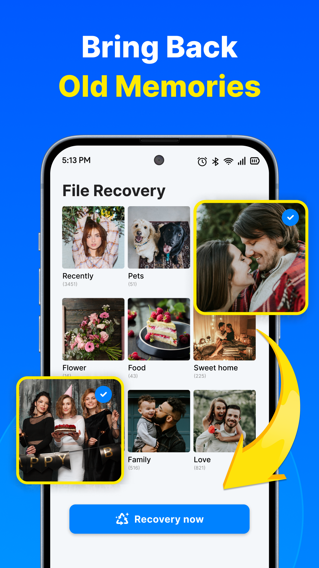اسکرین شات 5 برنامه Photo Recovery - File Recovery