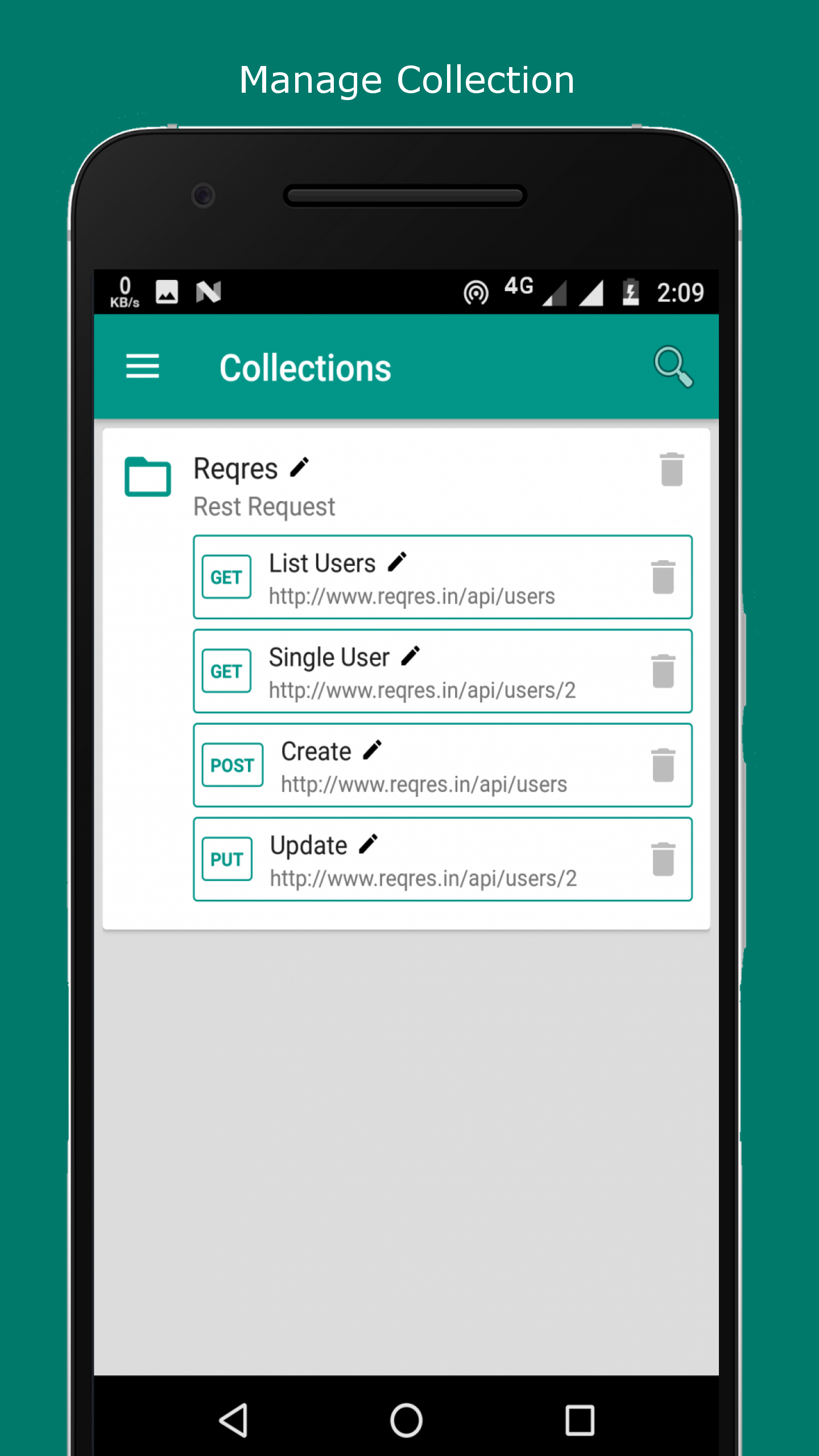 اسکرین شات 6 برنامه Rest Client - Pocket POSTMAN