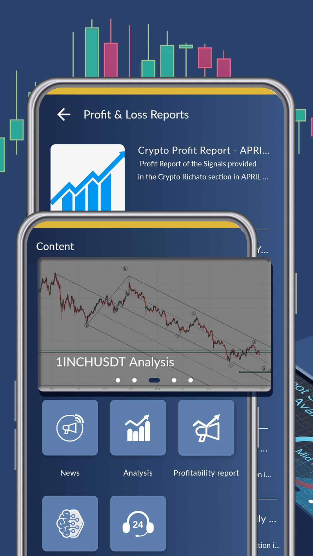 اسکرین شات 3 برنامه Richato | Trading Signals