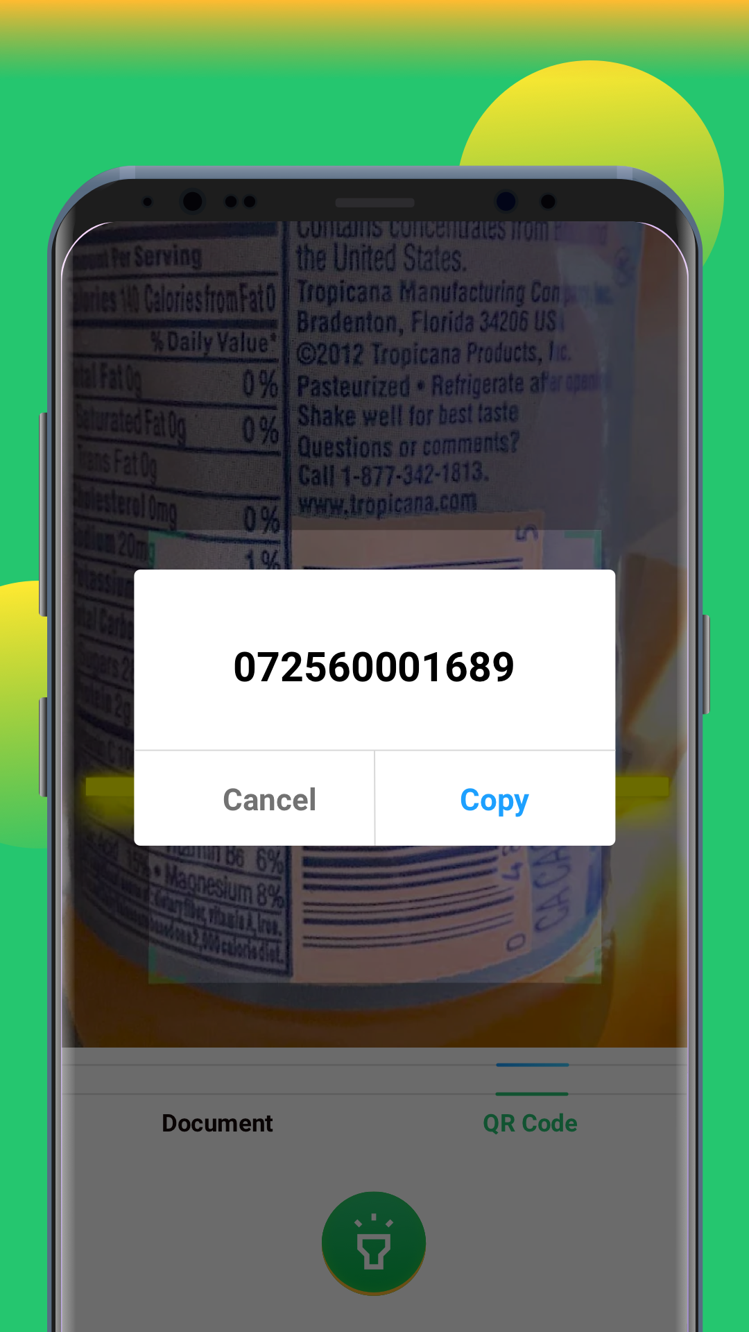 اسکرین شات 2 برنامه QR Scanner