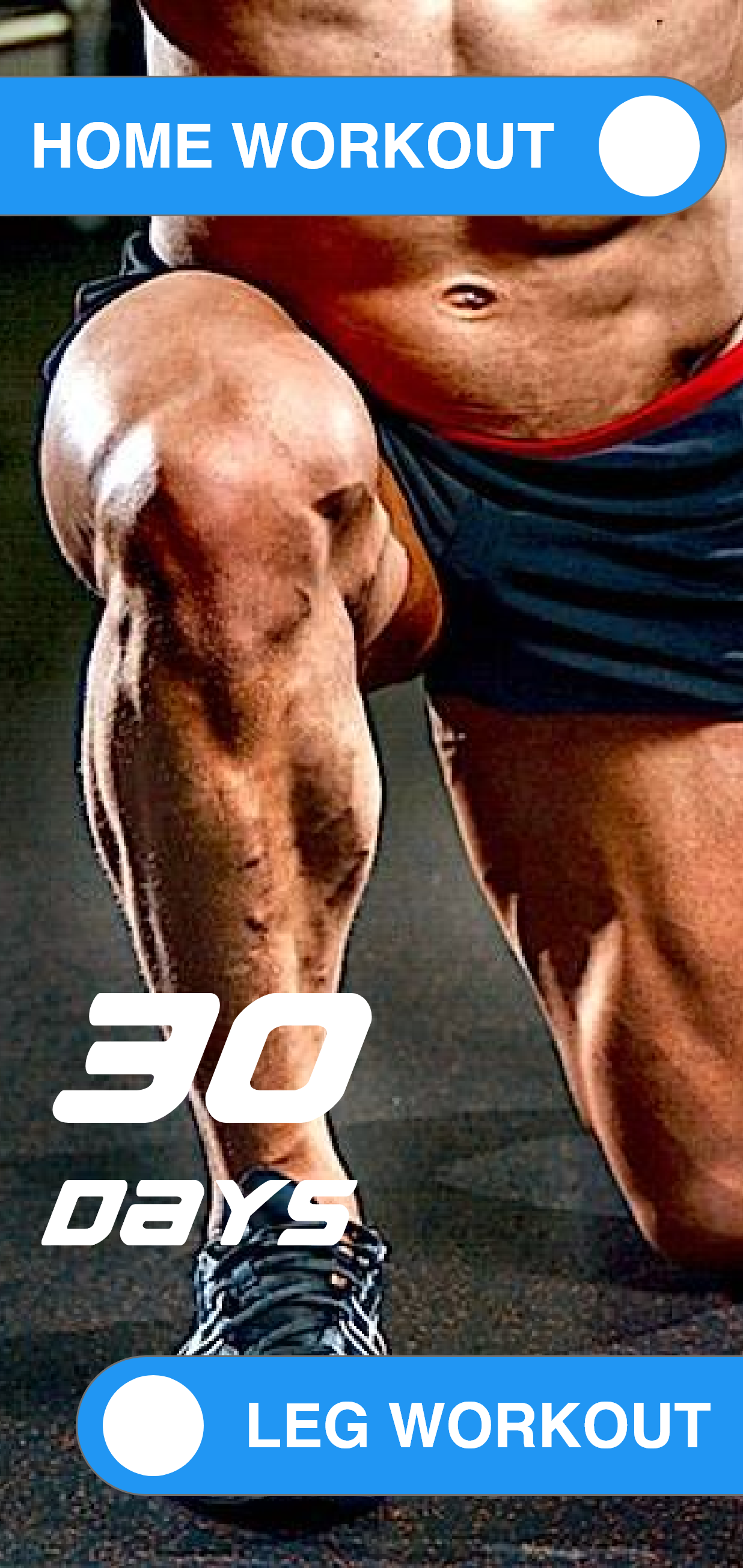 اسکرین شات 1 برنامه Leg Workouts for Men & Women