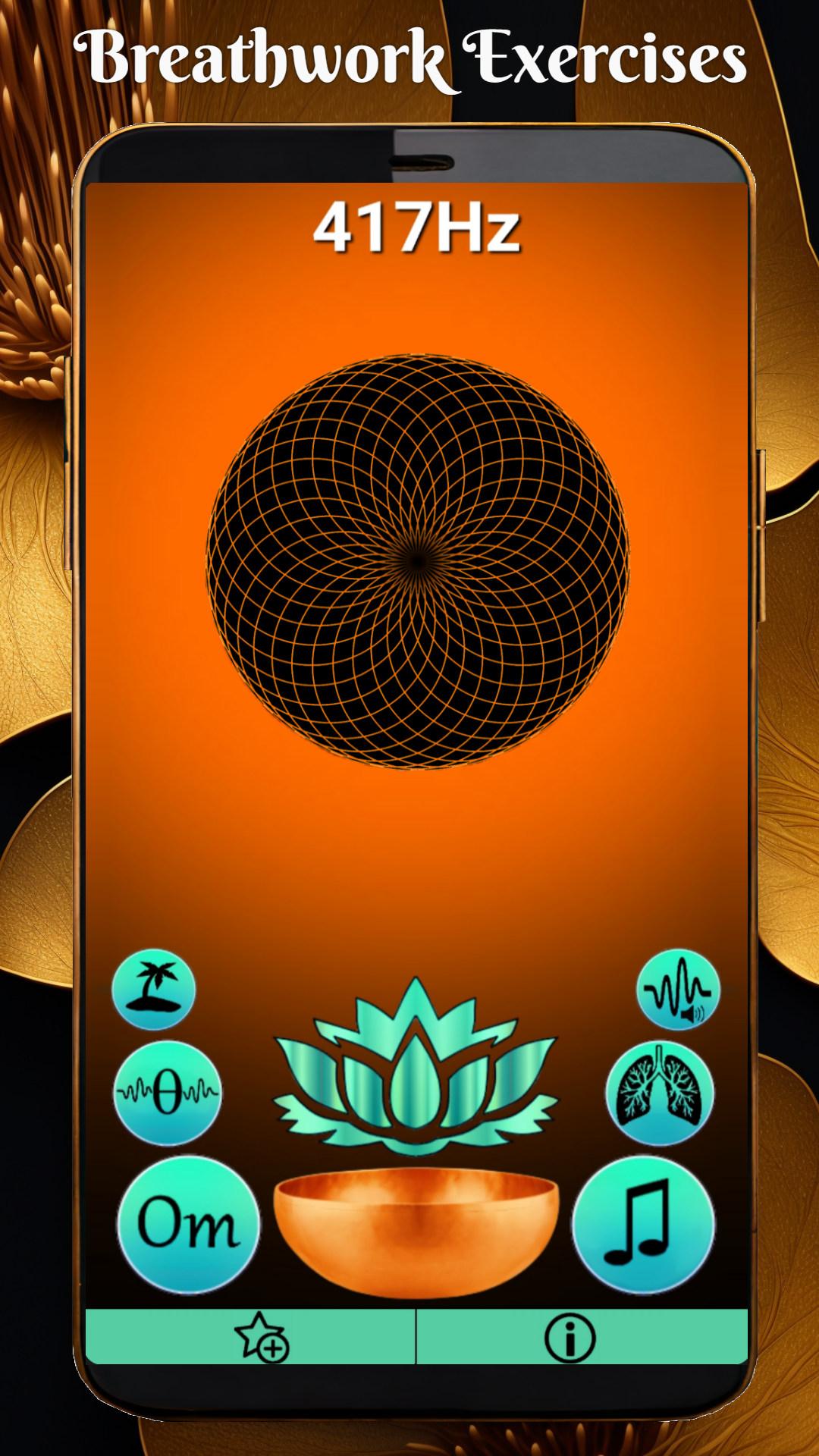 اسکرین شات 3 برنامه Solfeggio: Frequencies Healing