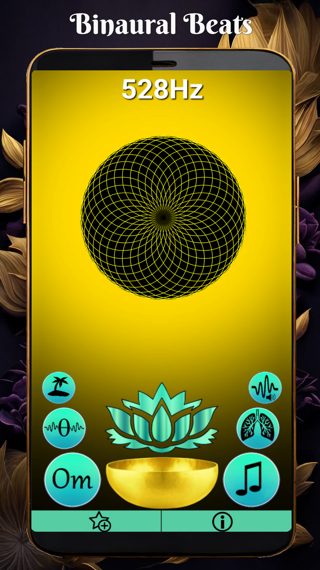 اسکرین شات 4 برنامه Solfeggio: Frequencies Healing