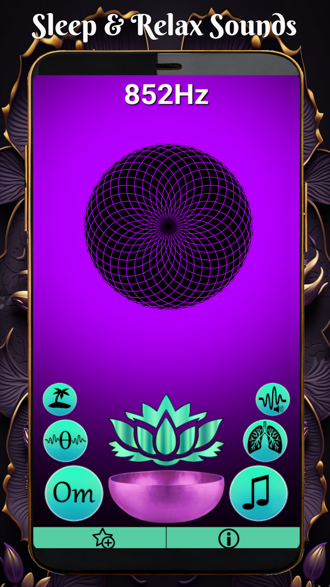 اسکرین شات 7 برنامه Solfeggio: Frequencies Healing