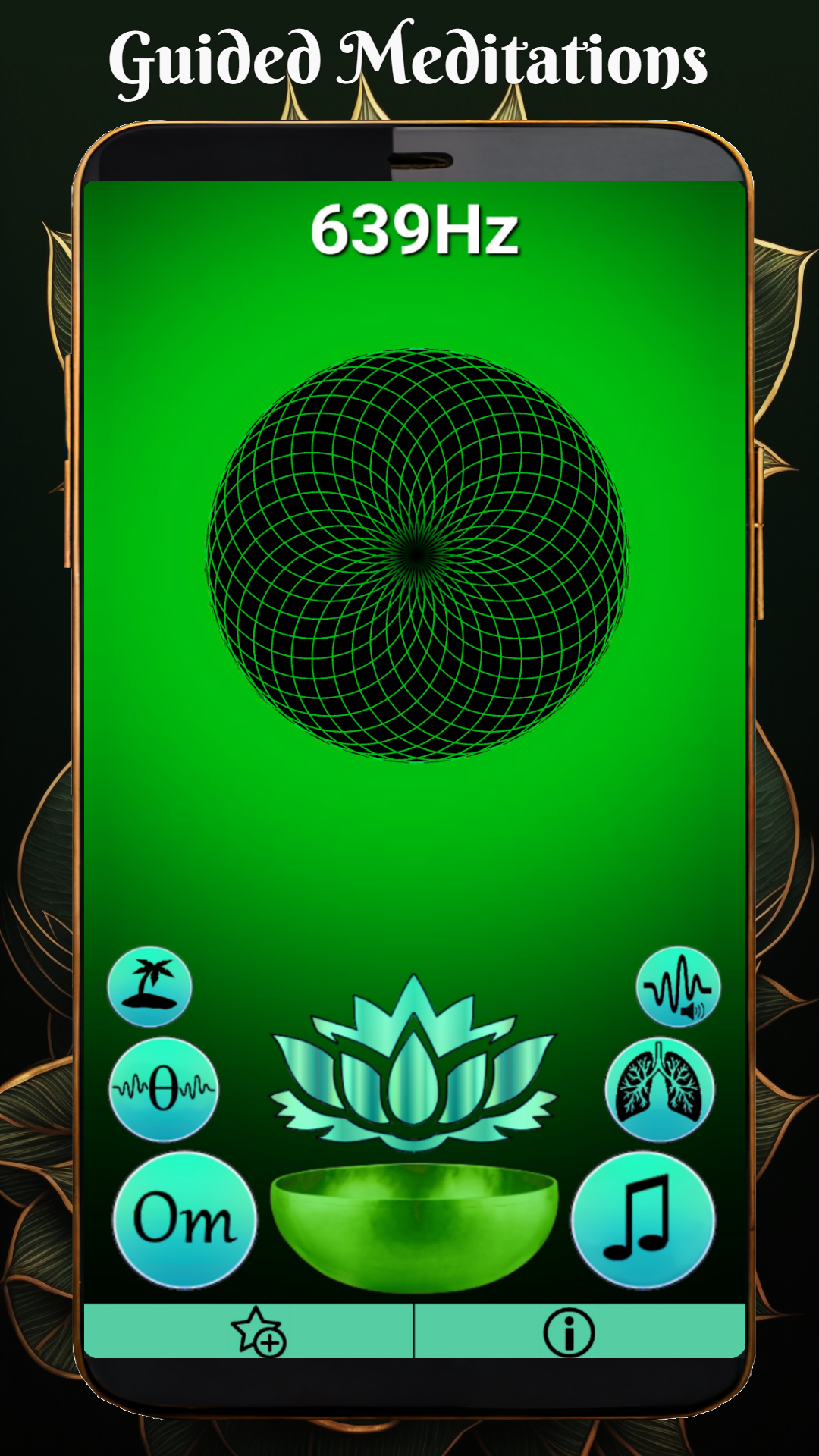 اسکرین شات 5 برنامه Solfeggio: Frequencies Healing