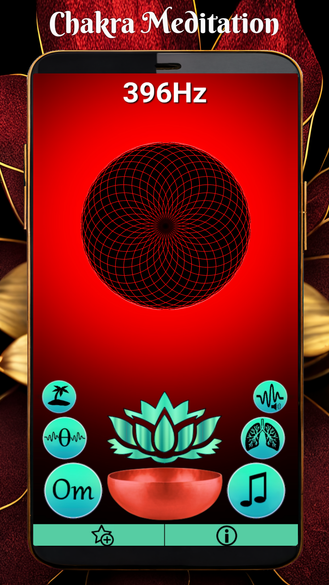 اسکرین شات 2 برنامه Solfeggio: Frequencies Healing