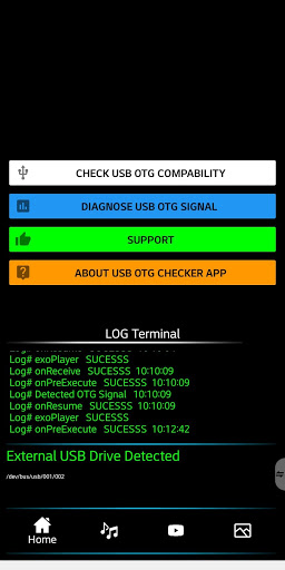 اسکرین شات 1 برنامه USB OTG Checker