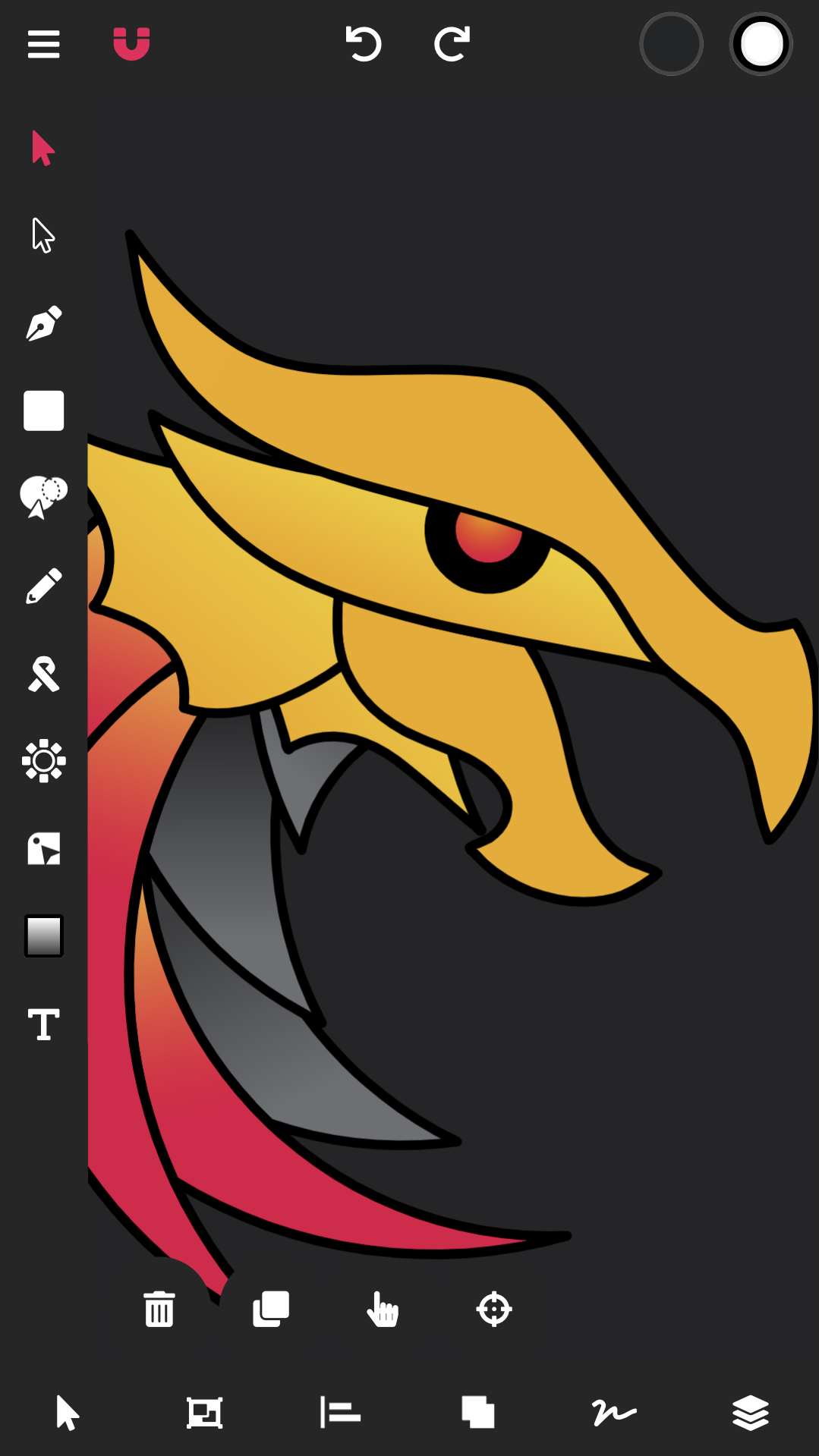 اسکرین شات 2 برنامه Vector Ink: SVG, Illustrator