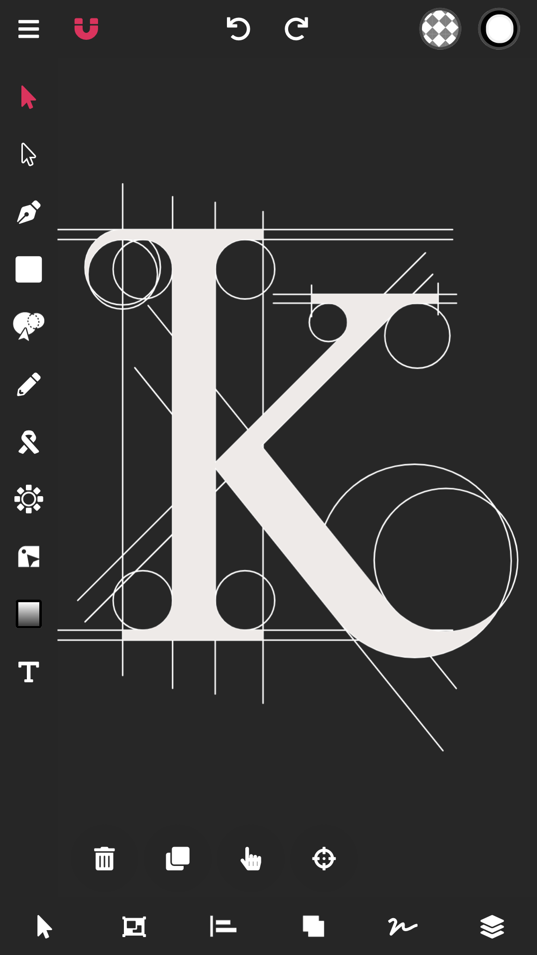اسکرین شات 4 برنامه Vector Ink: SVG, Illustrator
