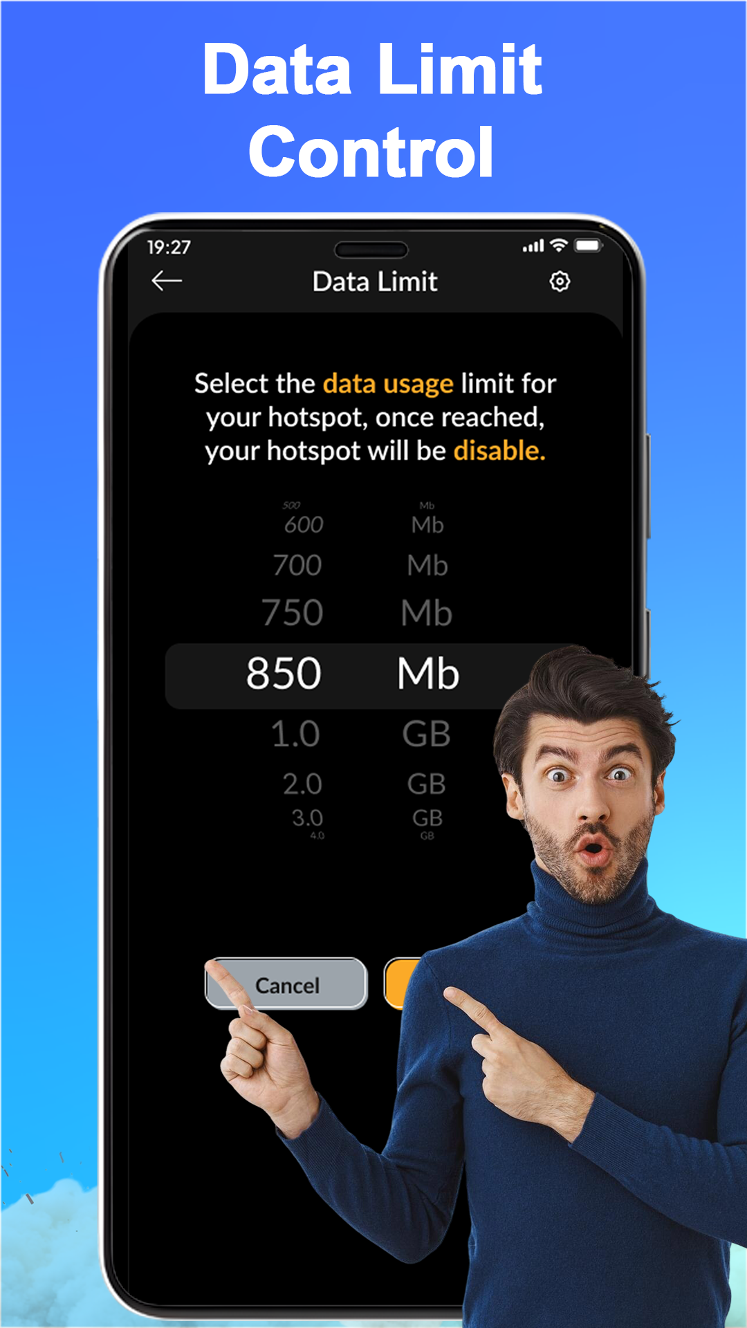اسکرین شات 5 برنامه WIFI Analyzer - Mobile Hotspot