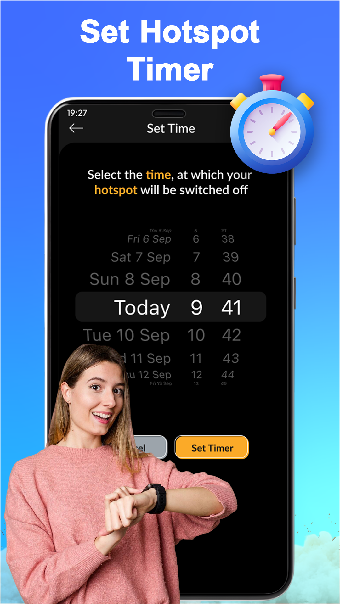 اسکرین شات 4 برنامه WIFI Analyzer - Mobile Hotspot