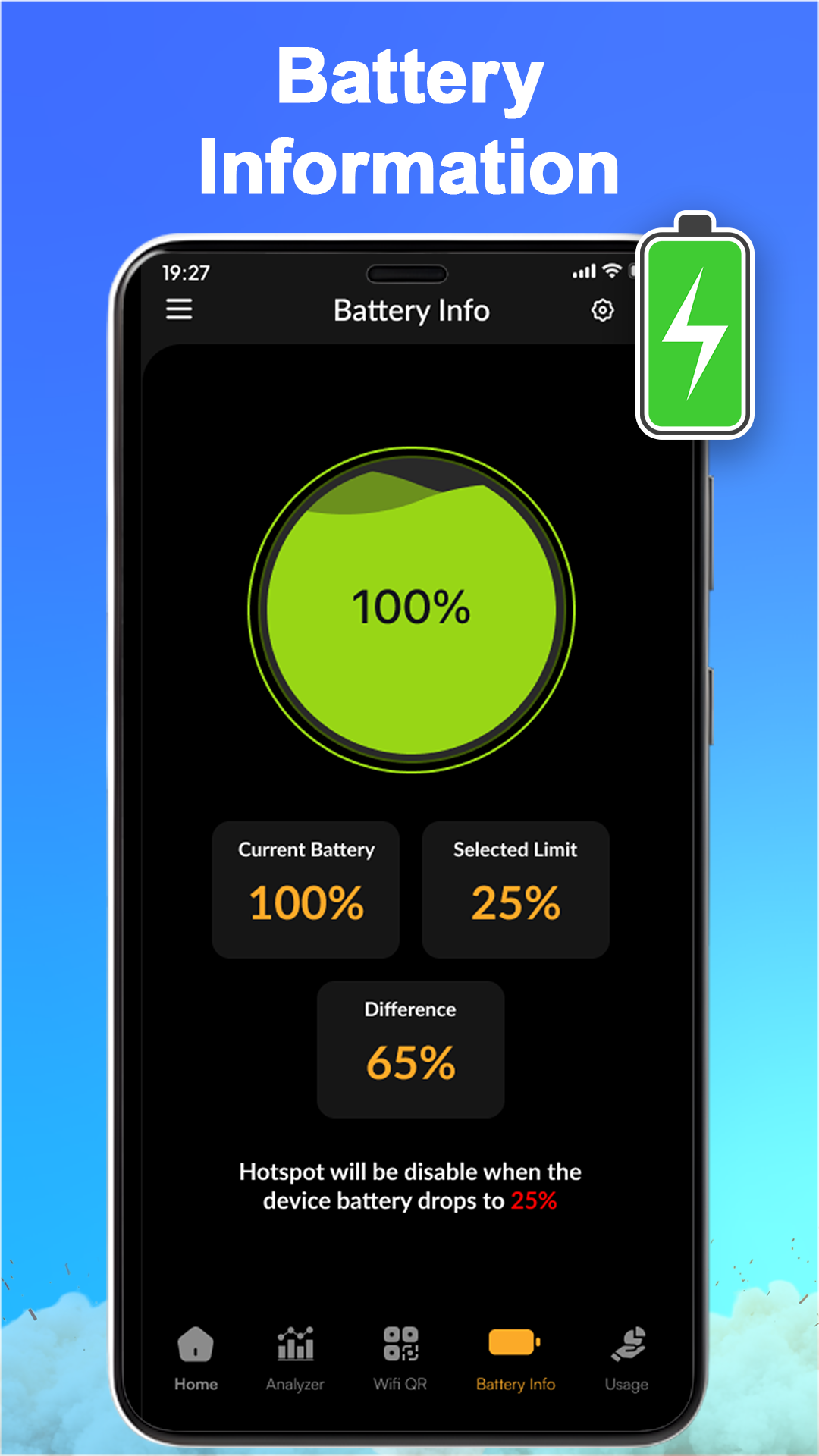 اسکرین شات 7 برنامه WIFI Analyzer - Mobile Hotspot