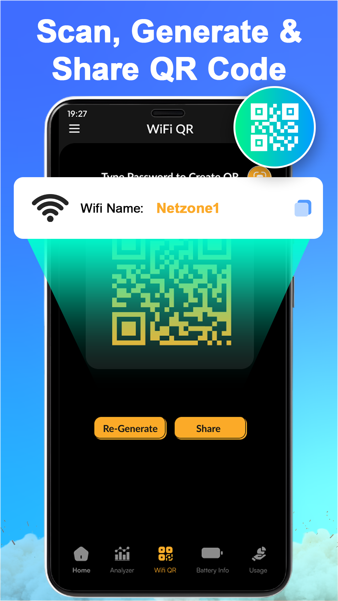 اسکرین شات 6 برنامه WIFI Analyzer - Mobile Hotspot