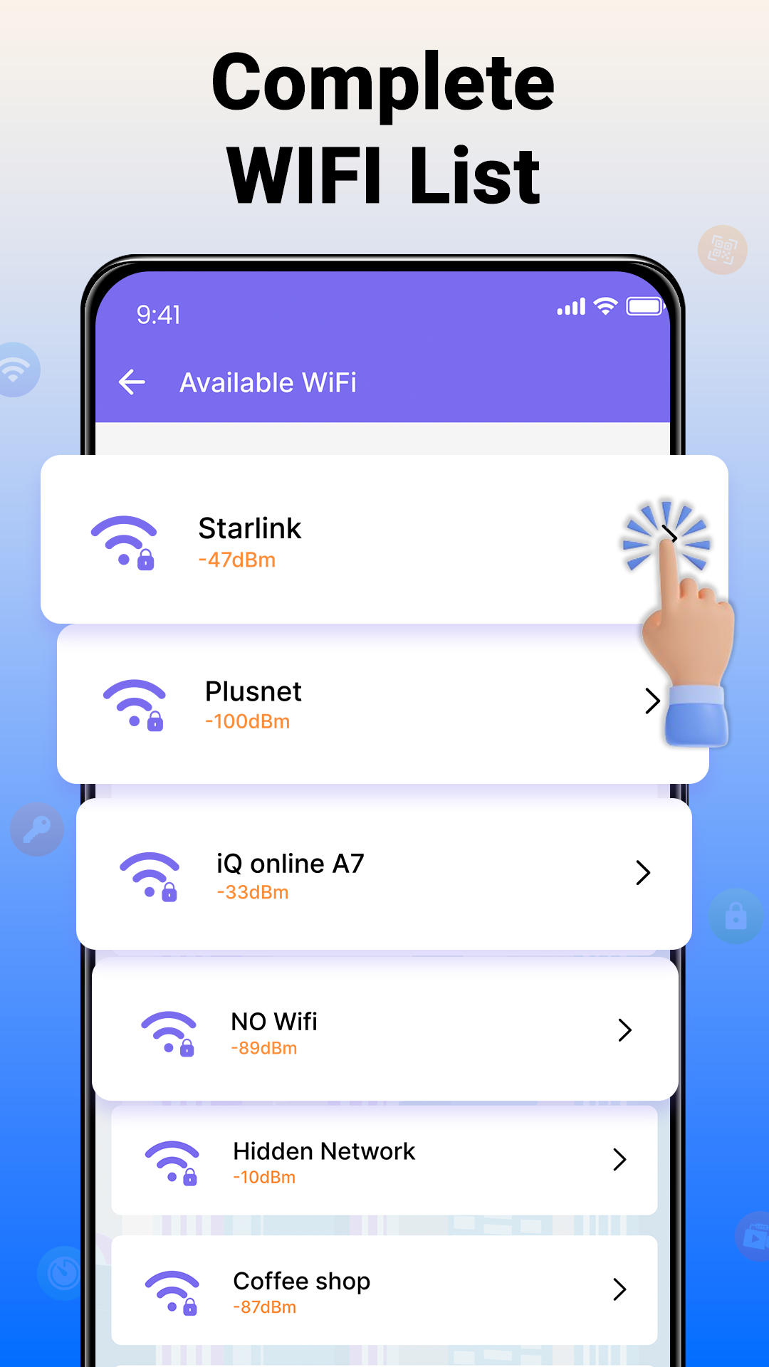 اسکرین شات 7 برنامه WiFi Analyzer Password Manager