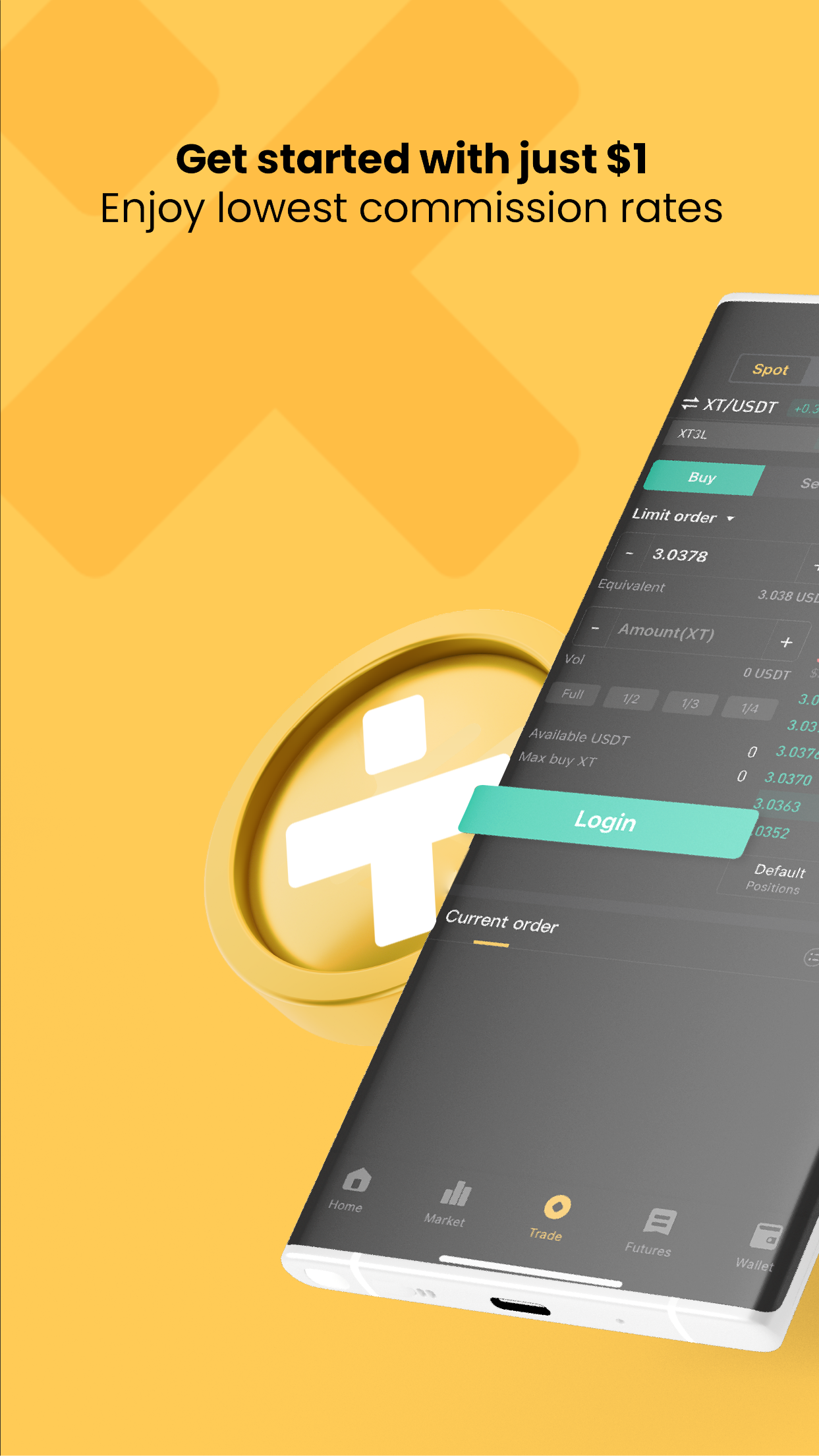 اسکرین شات 5 برنامه XT.com: Buy Bitcoin & Ethereum