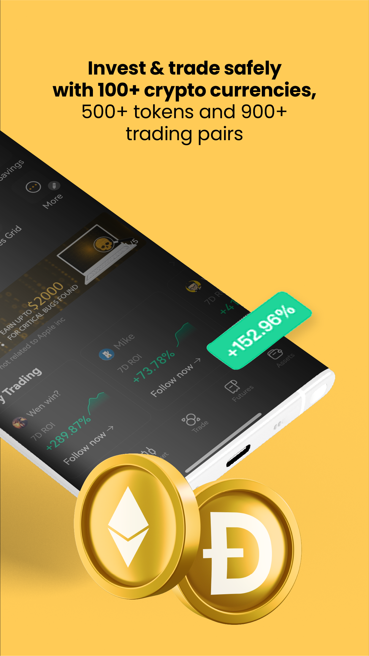 اسکرین شات 3 برنامه XT.com: Buy Bitcoin & Ethereum